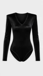 Body en V Negro - Imagen 3