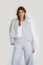 Chaqueta Lino Gris